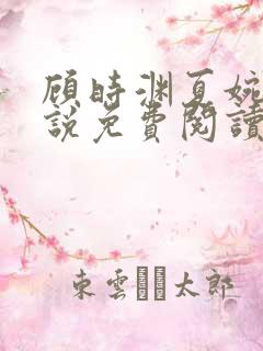 顾时渊夏婉婷小说免费阅读最新章节