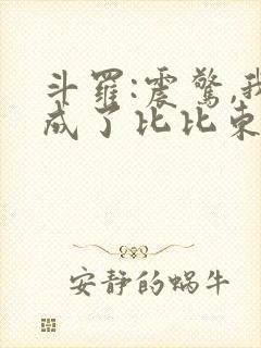 斗罗:震惊,我成了比比东在线读