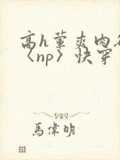 高h荤爽肉欲文〈np〉快穿