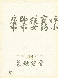 痞帅校霸x软萌乖乖女的小说