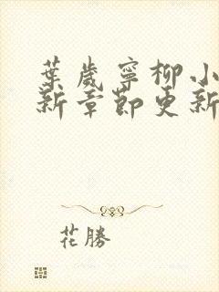 叶岁宁柳小说最新章节更新