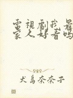 电视剧我最爱的家人好看吗