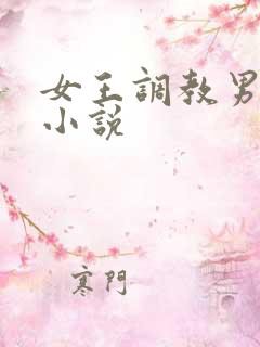 女王调教男奴的小说