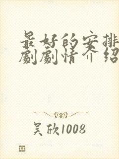 最好的安排电视剧剧情介绍