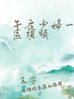 午夜少妇一区二区视频