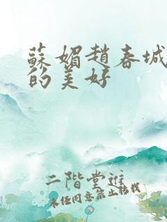 苏媚赵春城意外的美好