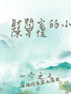 财阀家的小儿子陈星俊