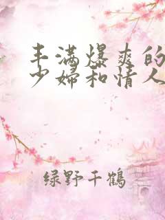 丰满爆爽的极品少妇和情人