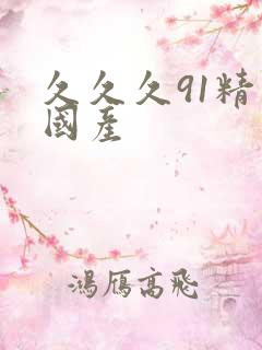 久久久91精品国产