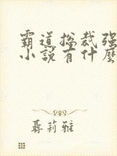 霸道总裁强制爱小说有什么