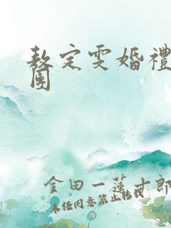 敖定雯婚礼伴娘团