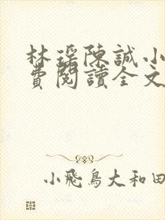 林瑶陈诚小说免费阅读全文最新章