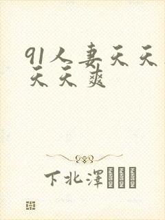 91人妻天天操天天爽