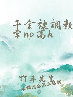 千金被调教的日常np高h