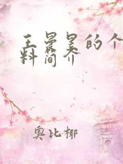 王曼昱的个人资料简介