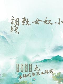 调教女奴小说在线