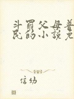 斗罗父母普通平民的小说免费阅读