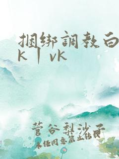 捆绑调教白丝jk丨vk