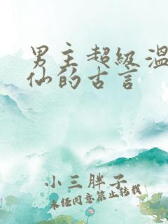 男主超级温柔谪仙的古言