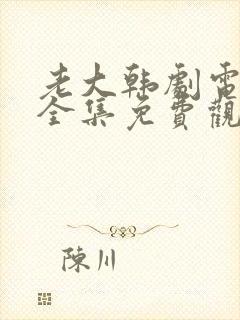 老大韩剧电视剧全集免费观看