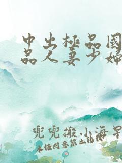 中出极品国产精品人妻少妇