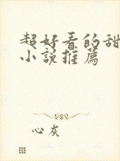 超好看的甜宠文小说推荐