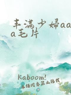 丰满少妇aaaa毛片