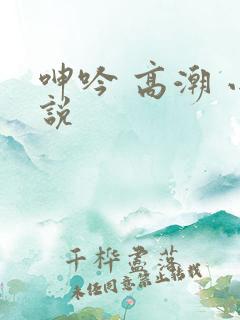 呻吟 高潮 小说