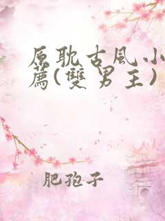 原耽古风小说推荐(双男主)