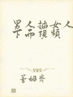 男人插女人身体下面视频