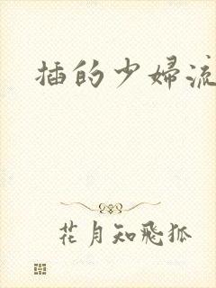 插的少妇流白浆