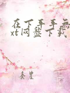 在下平平无奇txt网盘下载