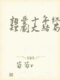 相爱十年终成空短剧大结局