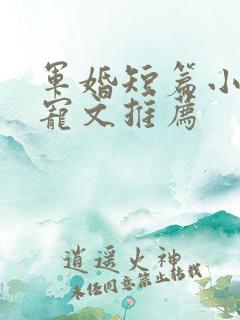 军婚短篇小说甜宠文推荐