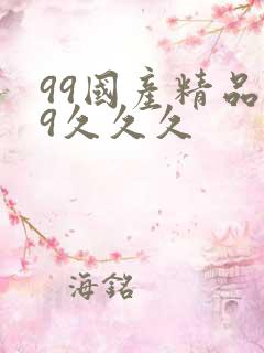 99国产精品99久久久