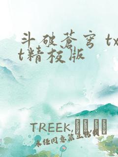 斗破苍穹 txt精校版