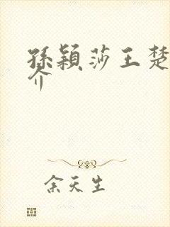 孙颖莎王楚钦简介