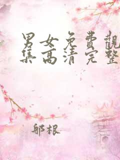 男女免费观看全集高清完整版电视剧