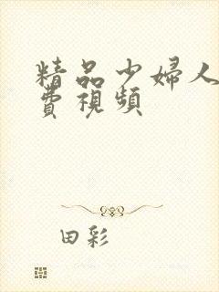 精品少妇人妻免费视频