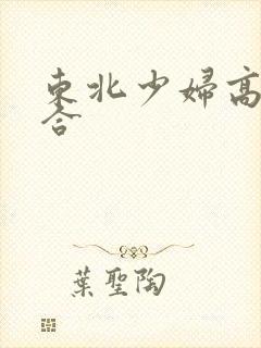 东北少妇高潮集合