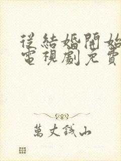 从结婚开始恋爱电视剧免费观看网站