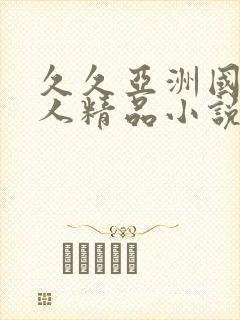 久久亚洲国产成人精品小说