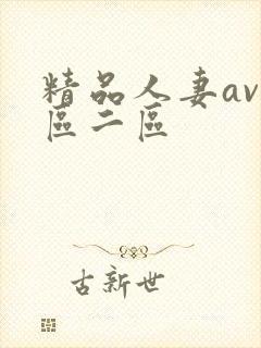 精品人妻av一区二区