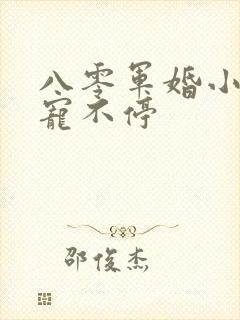 八零军婚小甜妻宠不停