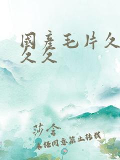 国产毛片久久久久久