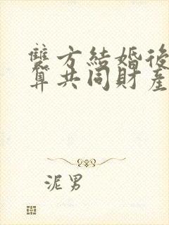 双方结婚后买房算共同财产吗