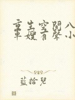 重生空间八零小军嫂有声小说