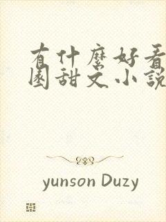 有什么好看的校园甜文小说推荐一下