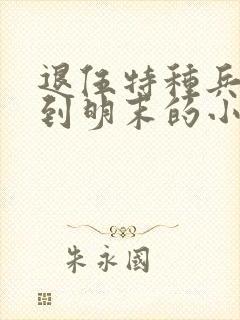 退伍特种兵穿越到明末的小说