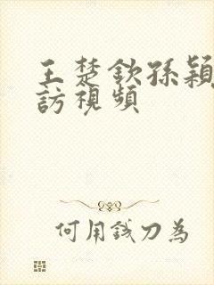 王楚钦孙颖莎专访视频